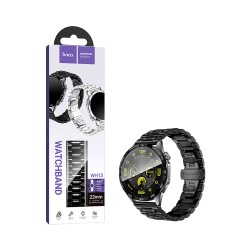 Hoco Steel Strips Bracelet WH13 Grand Series 22mm Black Hoco Steel Strips Bracelet WH13 Grand Series 22mm Black